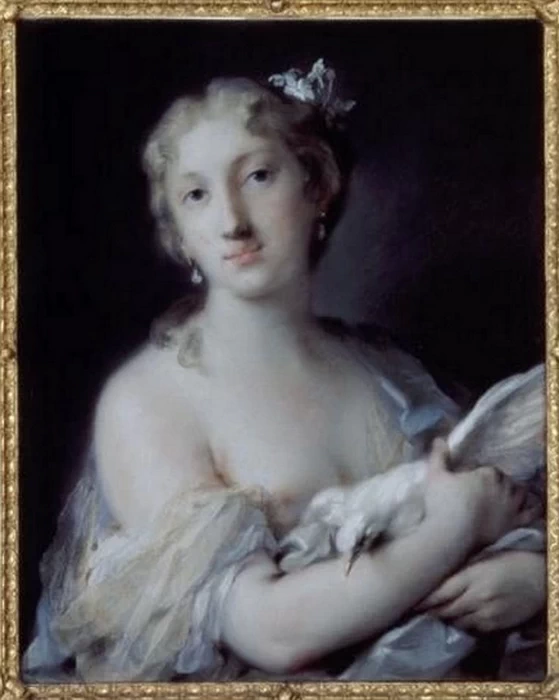 Fanciulla con colomba - Digione, Musée des Beaux, Arts